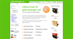 Desktop Screenshot of gitarrstrangen.se